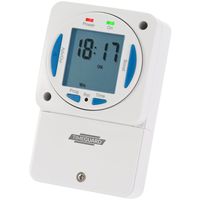 Show details for  Slimline Electronic General Purpose Timeswitch, 7 Day, 16A, White