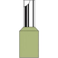 Show details for  Insulated Bootlace Ferrule (German), 50mm², 19mm, Olive [Pack of 100]