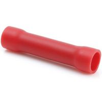 Show details for  Pre Insulated Butt Terminal, 0.5mm² - 1.5mm², Red [Pack of 100]