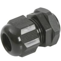 Show details for  Compression Gland with Locknut, M40, 22mm-32mm, Polyamide, Black, IP68