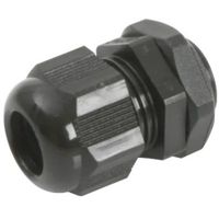 Show details for  Compression Gland with Locknut, M50, 30mm-38mm, Polyamide, Black, IP68