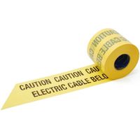 Show details for  Underground Marker Tape, 150mm, 365m, 'CAUTION ELECTRIC CABLE BELOW'