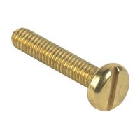 Show details for  Thorsman Brass Pan Head Machine Screws (M4 x 6mm) [Pack of 100]