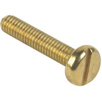 Show details for  Thorsman Brass Pan Head Machine Screws (M4 x 6mm) [Pack of 100]