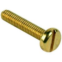 Show details for  Thorsman Brass Pan Head Machine Screws (M4 x 16mm) [Pack of 100]