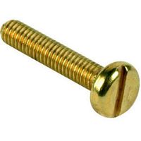 Show details for  Thorsman Brass Pan Head Machine Screws (M4 x 35mm) [Pack of 100]