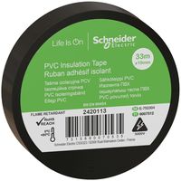 Show details for  PVC Insulating Tape 19mm x 33mt Roll - Black