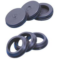 Show details for  20mm Open PVC Cable Grommet Pack x 100