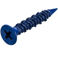Show details for  Masonry Screw, 4.8mm x 32mm, Countersunk Head, Steel [Pack of 100]