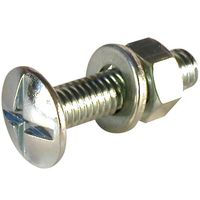 Show details for  Thorsman Roof Nut & Bolt (M6 x 50mm) [Pack of 100]