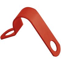 Show details for  8mm - 8.4mm Low Smoke & Fumes Cable Clip - Red [Pack of 100]