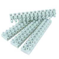 Show details for  Thorsman 15A White Terminal Connector - Steel Insert - 10 Strips