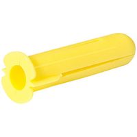 Show details for  Thorsman Economy Wall Plugs - Yellow [Pack of 100]