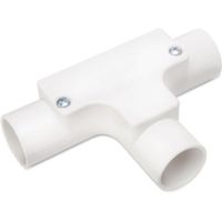 Show details for  25mm White PVC Inspection Tee