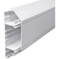 Show details for  Dado Trunking, 50mm x 170mm x 3m, Chamfered, White