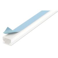 Show details for  16mm x 40mm White PVC Self Adhesive Mini Trunking (3mt)