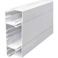 Show details for  Dado Trunking, 50mm x 170mm x 3m, Square, White