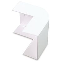 Show details for  50mm x 50mm External Angle, Injection Moulded, White