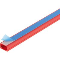 Show details for  Self Adhesive Mini Trunking, 16mm x 25mm, 3m, Red, PVC