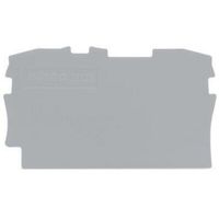 Show details for  End and Intermediate Plate, 0.8mm, Grey