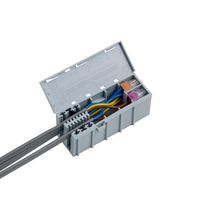 Show details for  WAGOBOX Junction Box, 39mm x 44mm x 108mm, Grey
