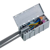 Show details for  WAGOBOX Junction Box, 39mm x 44mm x 108mm, Grey
