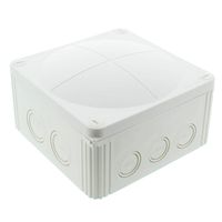 Show details for  COMBI 1010/5 Junction Box with Terminal Block, 140mm x 140mm x 82mm, Polypropylene, IP66 / 67, White