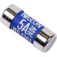 Show details for  80A BS1361 Consumer Unit Cartridge Fuses - 57mm x 22.23mm