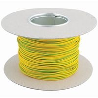 Show details for  2mm PVC Earth Sleeving, Green/Yellow (100m Drum)