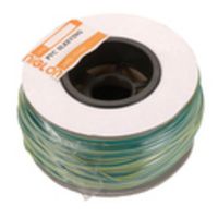 Show details for  PVC EARTH SLEEVING 2 mm Green/Yellow (Drum)