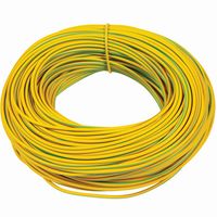 Show details for  6mm PVC Earth Sleeving, Green/Yellow (100m)