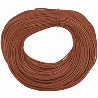 Show details for  PVC Sleeving 4mm Brown - 100mt Hank