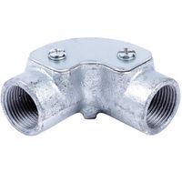 Show details for  20mm Galvanised Steel Inspection Elbow