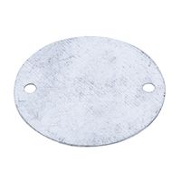 Show details for  20mm Galvanised Circular Steel Lid