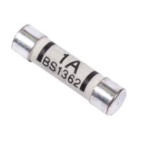 Show details for 1Aamp BS 1362 CERAMIC CARTRIDGE FUSES (ASTA and BSI approved. 1"" x 1/4"")
