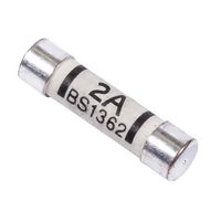Show details for  2Amp BS 1362 CERAMIC CARTRIDGE FUSES (ASTA and BSI approved. 1"" x 1/4"")