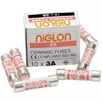 Show details for  13A Ceramic Cartridge Fuse 25.4mm x 6.3mm [Pack of 10]