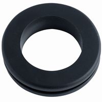 Show details for  32mm PVC Open Grommets Black [Pack of 50]