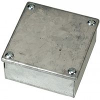 Show details for  3"" x 3"" x 2"" Galv Adaptable Box With Knockouts