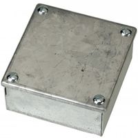 Show details for  6"" x 6"" x 2"" Galv Adaptable Box With Knockouts