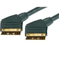Show details for  SCART to SCART Lead, 3m, Gold Plated