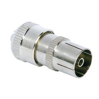 Show details for  Nickel Plated Coax Plug