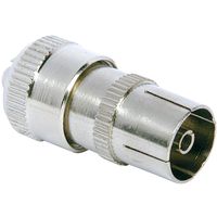 Show details for  Nickel Plated Coax Plug