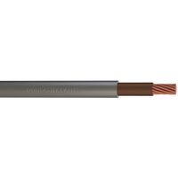 Show details for  6181Y Single Core Insulated Cable, 1mm², PVC, Grey / Brown (100m Drum)