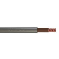 Show details for  6181Y Single Core Insulated Cable, 25mm², PVC, Grey / Brown (100m Drum)