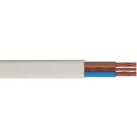 Show details for  Twin and Earth Cable, 4mm², LSNH, White, H6242B Range (100m Drum)