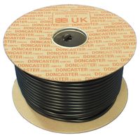 Show details for  3182Y Round Flexible Cable, 0.75mm², PVC, Black (100m Drum)