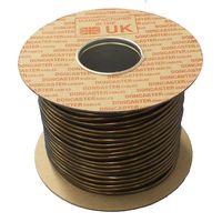 Show details for  2183Y Round Flexible Cable, 0.5mm², PVC, Gold (50m Drum)