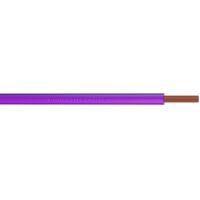 Show details for  Tri Rated Cable, 0.5mm², PVC, Lilac (100m Drum)