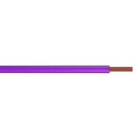 Show details for  Tri Rated Cable, 1.5mm², PVC, Lilac (100m Drum)